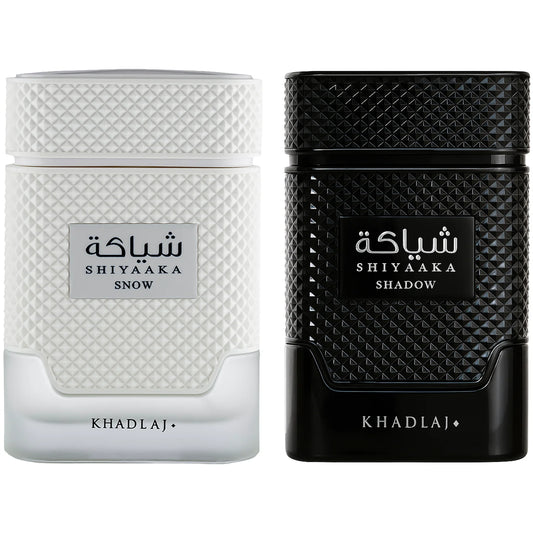 Khadlaj Duo Set (Shiyaaka Snow + Shiyaaka Shadow Fragrance Bundle)