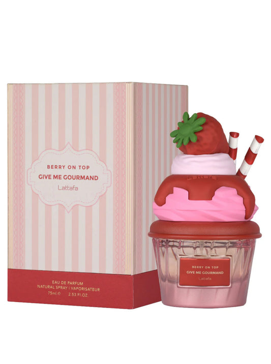 Lattafa Give Me Gourmand Berry On Top